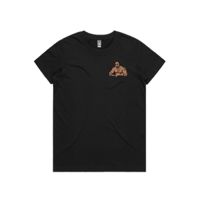 XS / Black / Small Front Design Big Barry 🍆 - Women's T Shirt