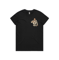 XS / Black / Small Front Design Big Ed (90 Day Fiance) 🛺 - Women's T Shirt