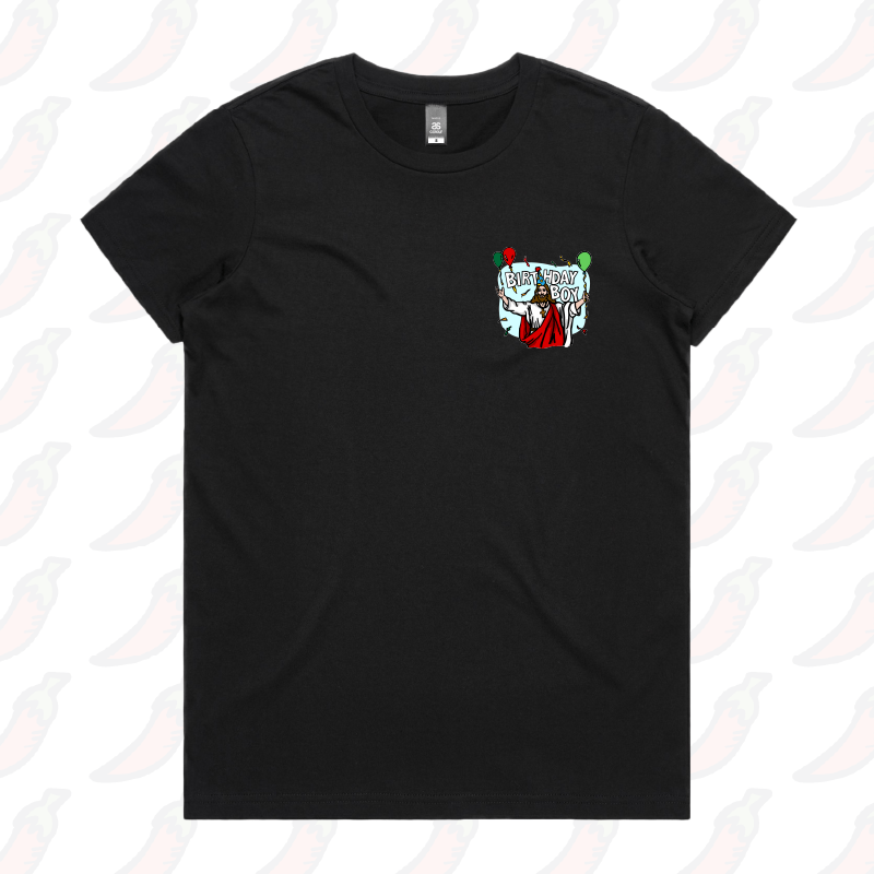 XS / Black / Small Front Design Birthday Boy Christmas 🎉🎄- Women's T Shirt