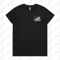 XS / Black / Small Front Design Carole Did It 🥩 - Women's T Shirt