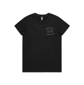 XS / Black / Small Front Design Casting Couch 📹 - Women's T Shirt