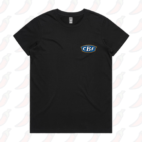 XS / Black / Small Front Design CBF ⛺🚤🎣 - Women's T Shirt