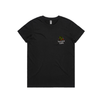 XS / Black / Small Front Design Clever Girl 🦖 - Women's T Shirt