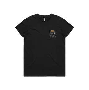 XS / Black / Small Front Design Coffin Dance ⚰️ - Women's T Shirt