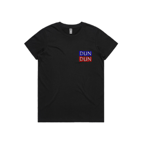 XS / Black / Small Front Design Dun Dun 🚔 - Women's T Shirt