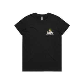 XS / Black / Small Front Design Elvis Parsley 🌿 - Women's T Shirt