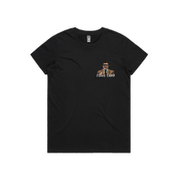 XS / Black / Small Front Design I Love Lamp ❤️ - Women's T Shirt