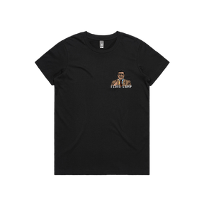 XS / Black / Small Front Design I Love Lamp ❤️ - Women's T Shirt