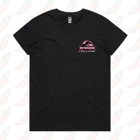 XS / Black / Small Front Design Jurassic Mum 🦖 - Women's T Shirt