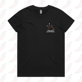 XS / Black / Small Front Design Keanu Breathtaking 👈 - Women's T Shirt