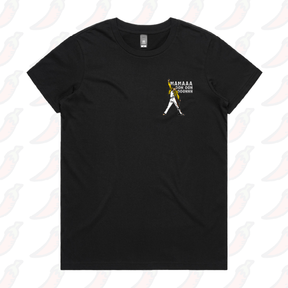 XS / Black / Small Front Design Mummaaaaa 🎙️ - Women's T Shirt