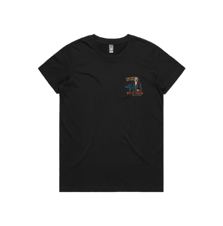 XS / Black / Small Front Design Oh Hi Mark 👋🏻 - Women's T Shirt