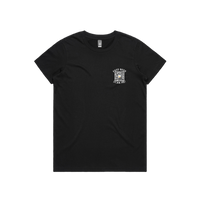 XS / Black / Small Front Design Rick Roll QR Prank 🎵 - Women's T Shirt