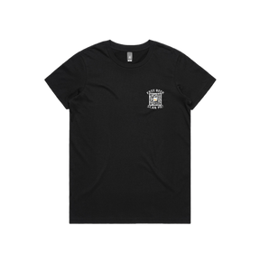 XS / Black / Small Front Design Rick Roll QR Prank 🎵 - Women's T Shirt