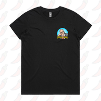 XS / Black / Small Front Design Scomocchio 👃 – Women's T Shirt