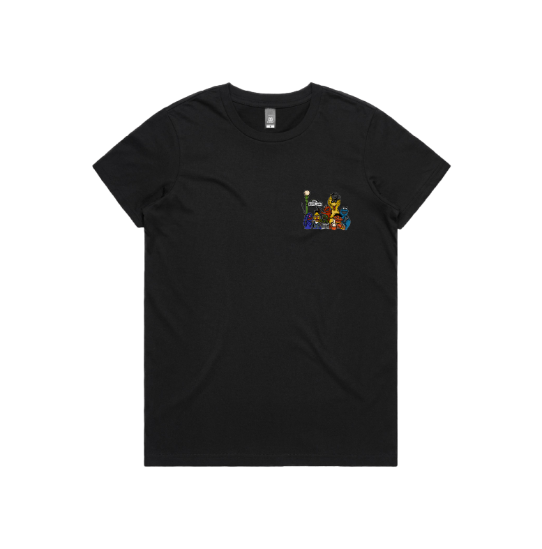 XS / Black / Small Front Design Sesame Gang 🥴 - Women's T Shirt