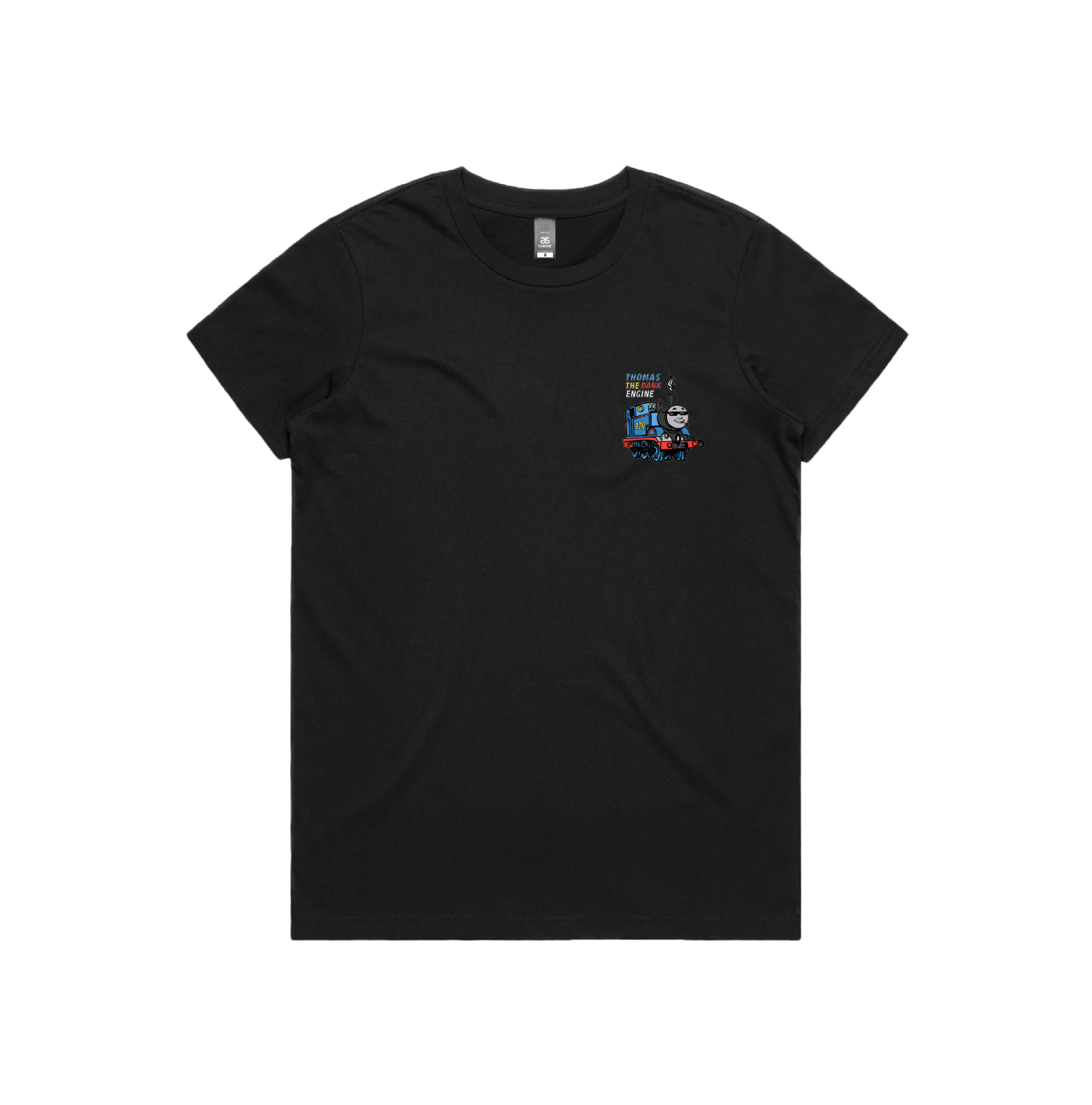 XS / Black / Small Front Design Thomas The Dank Engine 🚂 - Women's T Shirt