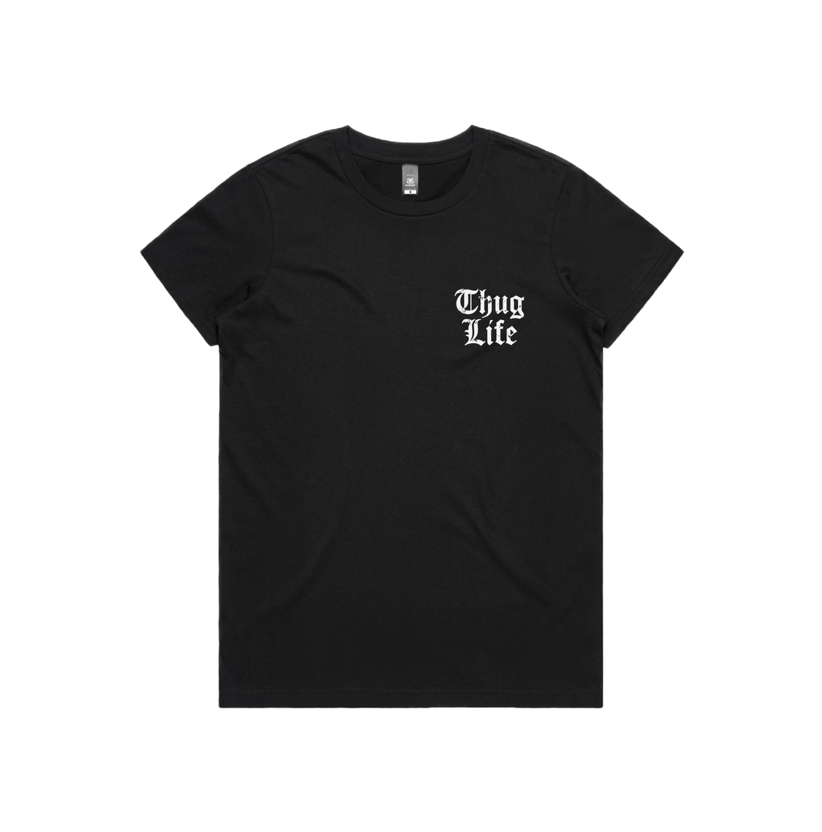 XS / Black / Small Front Design Thug Life 🖕🏾 - Women's T Shirt