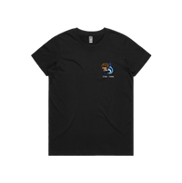 XS / Black / Small Front Design Tina Tuna 🐟 - Women's T Shirt