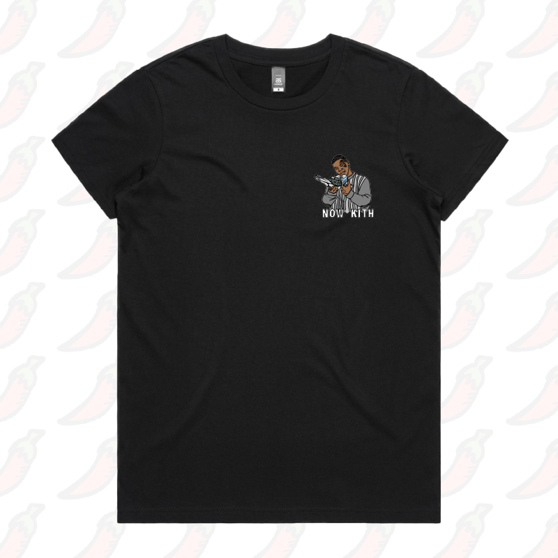 XS / Black / Small Front Design Tyson Now Kith 🕊️ - Women's T Shirt