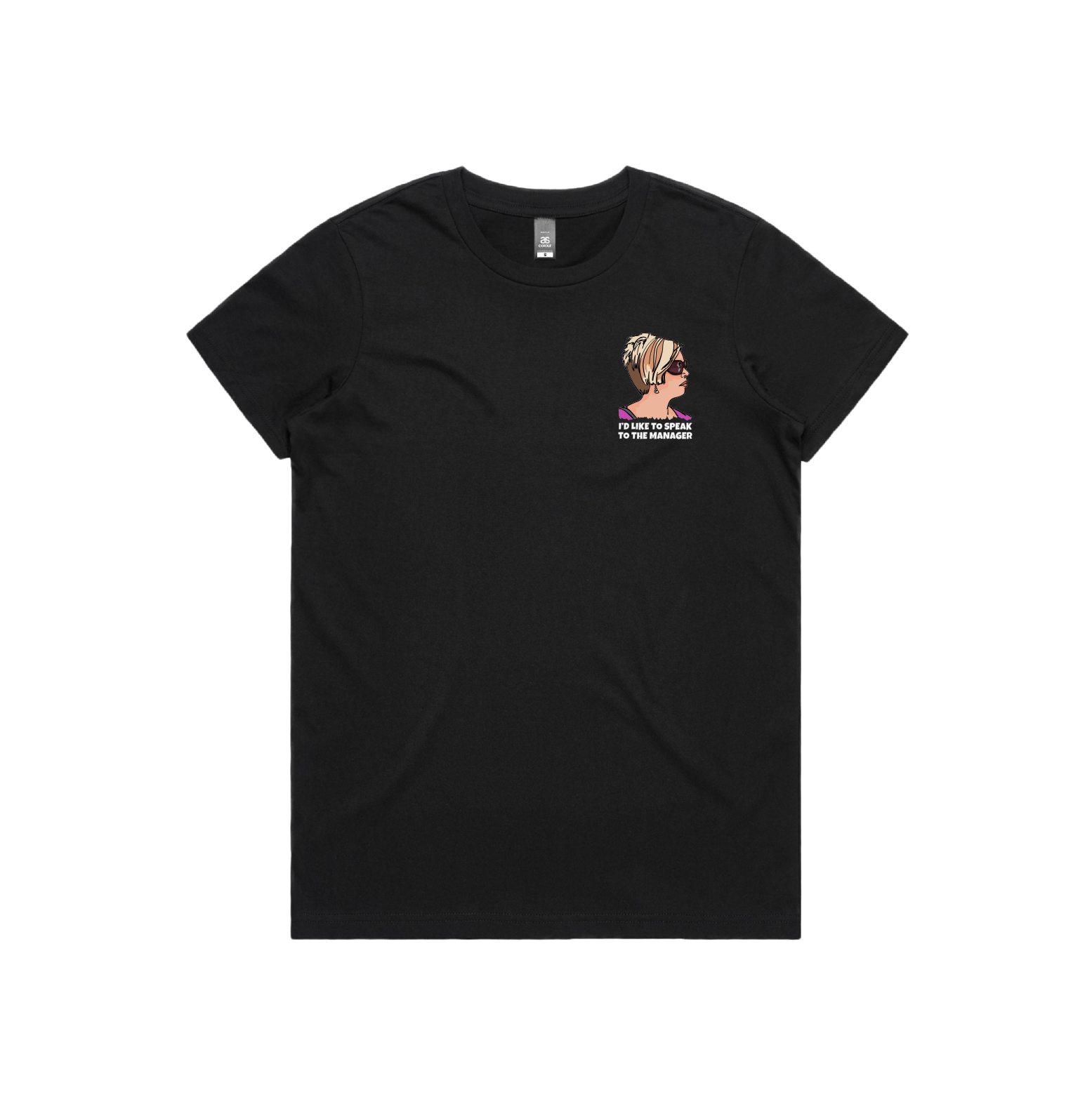 XS / Black / Small Front Design Unleash the Karen 😤 - Women's T Shirt