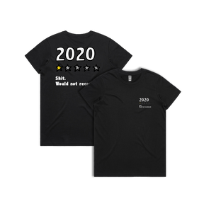XS / Black / Small Front & Large Back Design 2020 Review ⭐ - Women's T Shirt