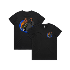 XS / Black / Small Front & Large Back Design Bitconnect 🎤 - Women's T Shirt