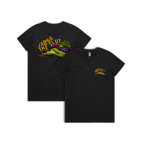 XS / Black / Small Front & Large Back Design Jabba The Slut ⛓️ - Women's T Shirt
