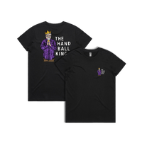 XS / Black / Small Front & Large Back Design K Rudd Handball King 👑 - Women's T Shirt