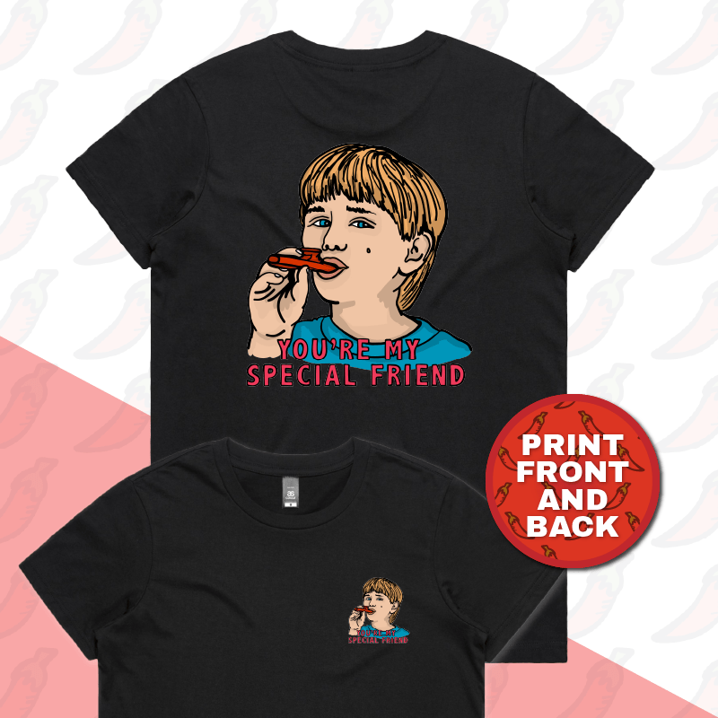 XS / Black / Small Front & Large Back Design Kazoo Kid 🎶 - Women's T Shirt