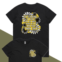 XS / Black / Small Front & Large Back Design Sweary Mum 🤬🎀 – Women's T Shirt