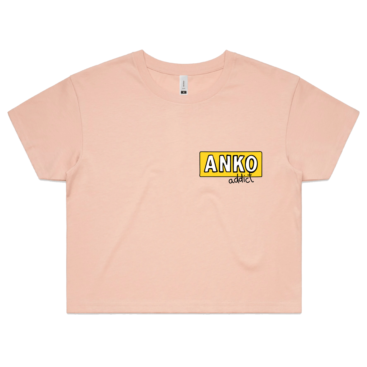 XS / Pink ANKO Addict 💉 - Women's Crop Top