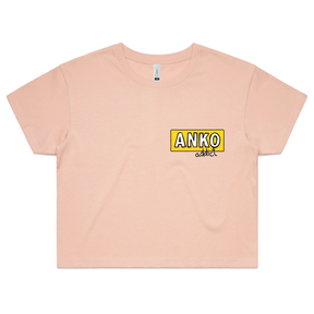 XS / Pink ANKO Addict 💉 - Women's Crop Top