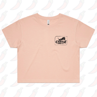 XS / Pink Carole Did It 🥩 - Women's Crop Top