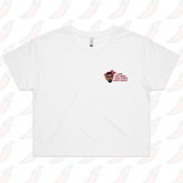 XS / White Kanye Love 🙌🏿 - Women's Crop Top