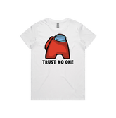 XS / White / Large Front Design Among Us 👨‍🚀 - Women's T Shirt