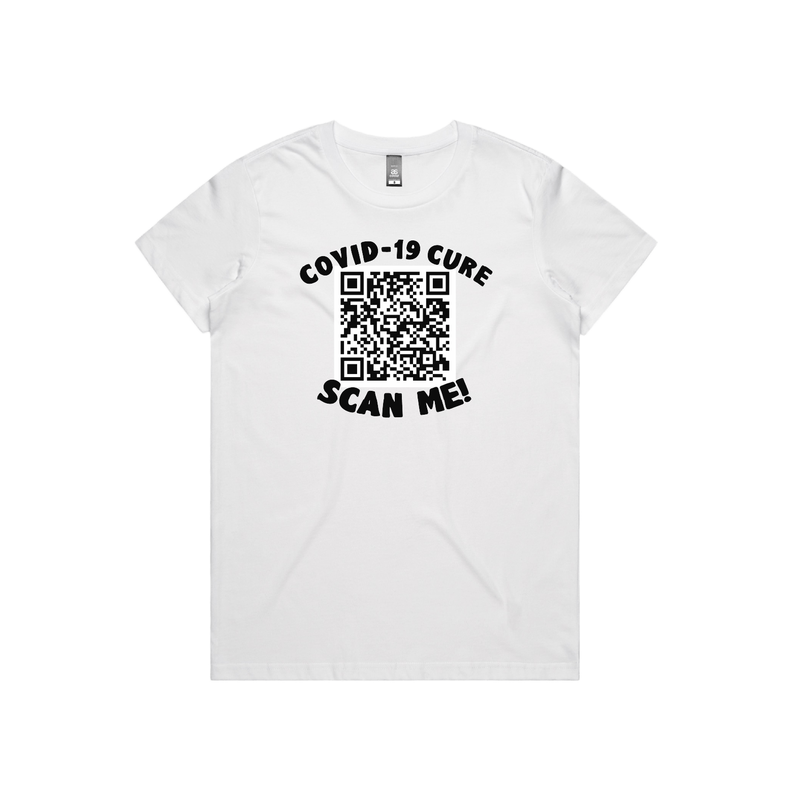 XS / White / Large Front Design Big Barry UNCENSORED QR Prank 🍆 - Women's T Shirt