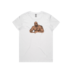 XS / White / Large Front Design Big Barry 🍆 - Women's T Shirt