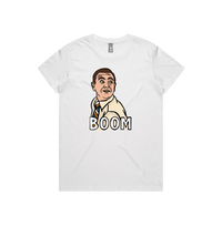 XS / White / Large Front Design Boom Boyle 🚨 - Women's T Shirt