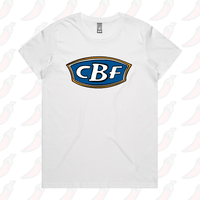 XS / White / Large Front Design CBF ⛺🚤🎣 - Women's T Shirt