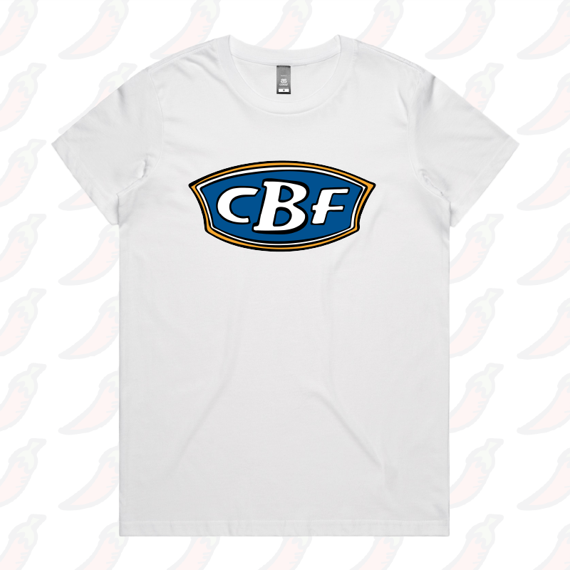 XS / White / Large Front Design CBF ⛺🚤🎣 - Women's T Shirt