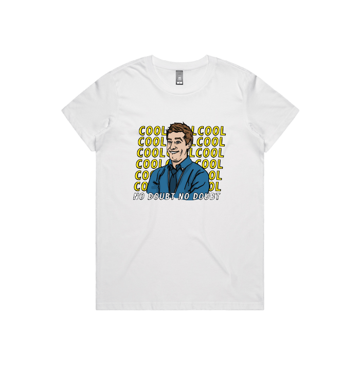 XS / White / Large Front Design Cool Cool Cool 👮‍♂️ - Women's T Shirt