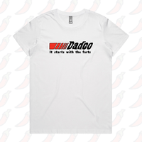XS / White / Large Front Design Dadco 🔧💨 –  Women's T Shirt