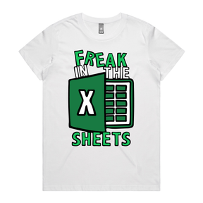 Freak in the Sheets 📈🛌- Women's T Shirt