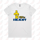 XS / White / Large Front Design IKant 🪛 – Women's T Shirt
