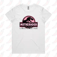XS / White / Large Front Design Jurassic Mum 🦖 - Women's T Shirt