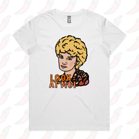 XS / White / Large Front Design Look At Moi 👁️👁️ - Women's T Shirt