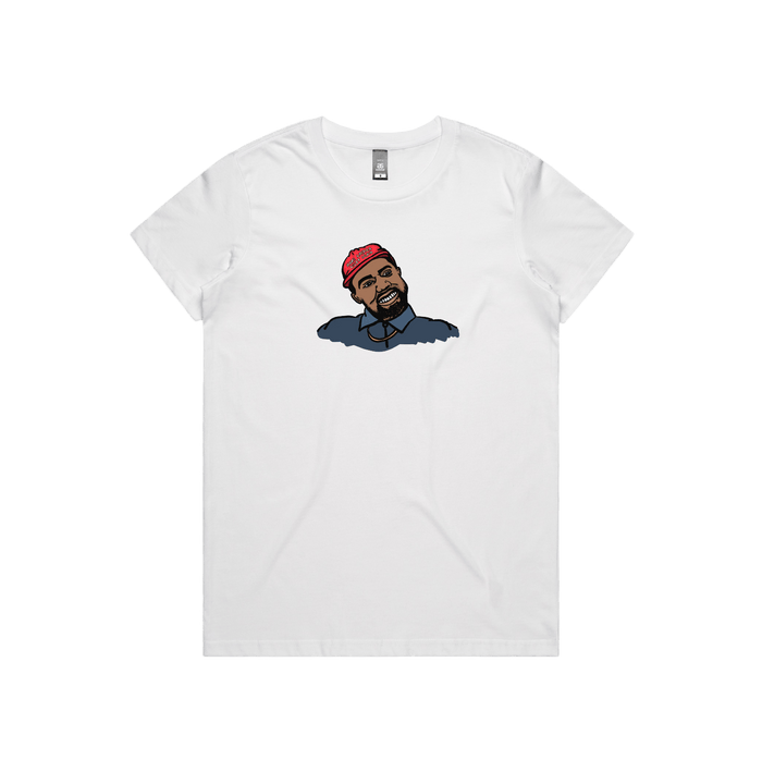 XS / White / Large Front Design Make America Yeezy Again 🦅 - Women's T Shirt