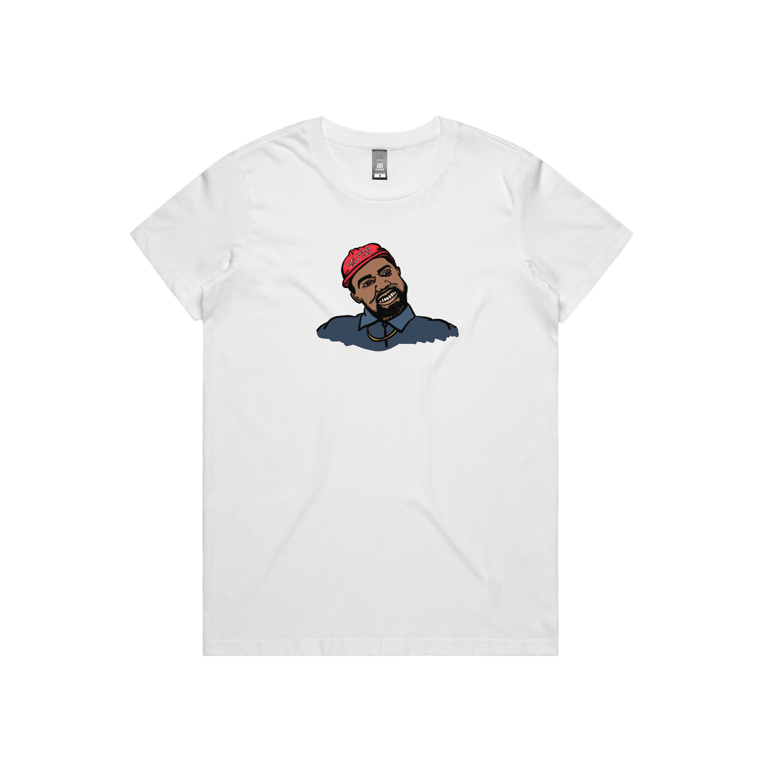 Yeezy white deals shirt