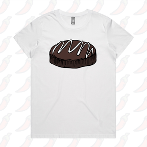 XS / White / Large Front Design Mud Cake 🎂 - Women's T Shirt